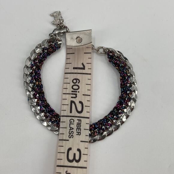 Agatha multi colored detail chain bracelet - Picture 6 of 7